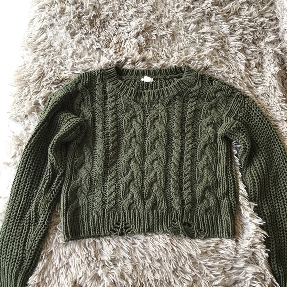 Garage Sweaters - Crop Top Sweater